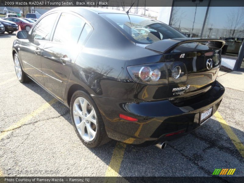 Black Mica / Black 2009 Mazda MAZDA3 i Touring Sedan