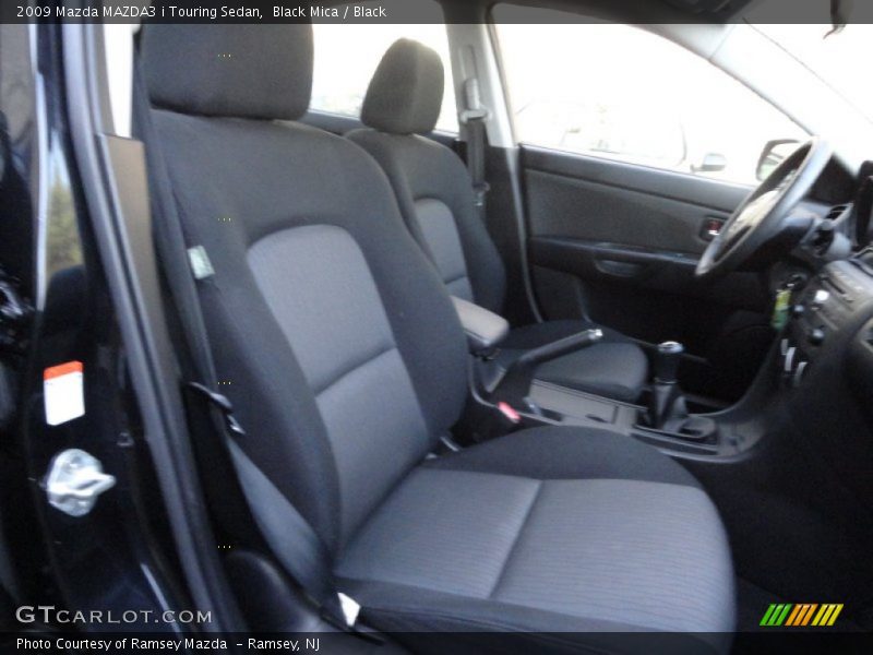 Black Mica / Black 2009 Mazda MAZDA3 i Touring Sedan