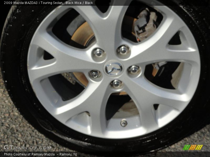 Black Mica / Black 2009 Mazda MAZDA3 i Touring Sedan