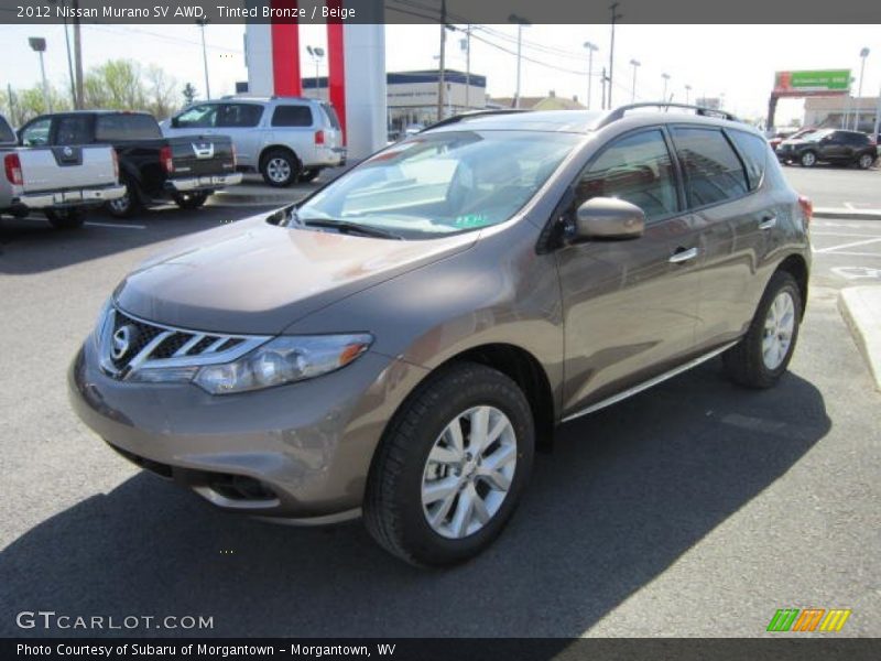 Tinted Bronze / Beige 2012 Nissan Murano SV AWD