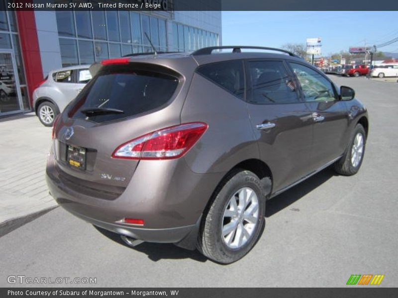 Tinted Bronze / Beige 2012 Nissan Murano SV AWD