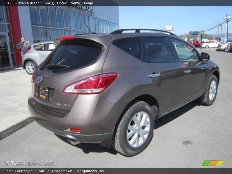 Tinted Bronze / Beige 2012 Nissan Murano SL AWD