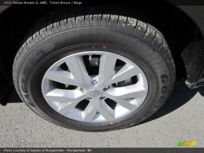 Tinted Bronze / Beige 2012 Nissan Murano SL AWD