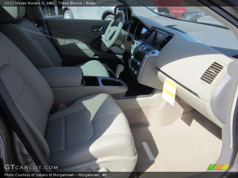 Tinted Bronze / Beige 2012 Nissan Murano SL AWD