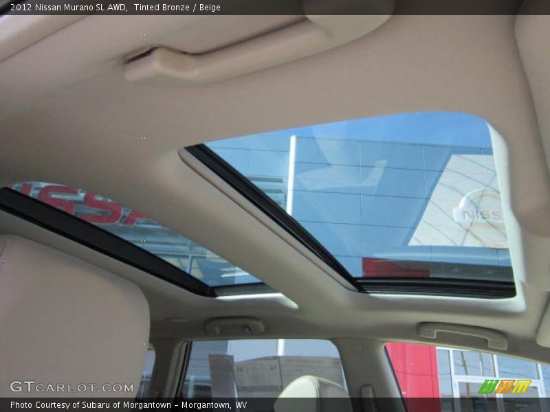 Tinted Bronze / Beige 2012 Nissan Murano SL AWD