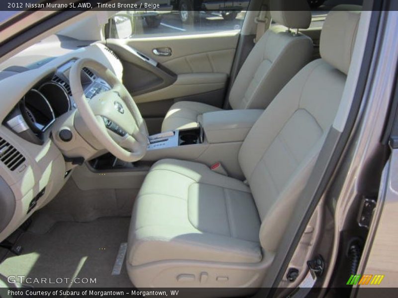 Tinted Bronze / Beige 2012 Nissan Murano SL AWD