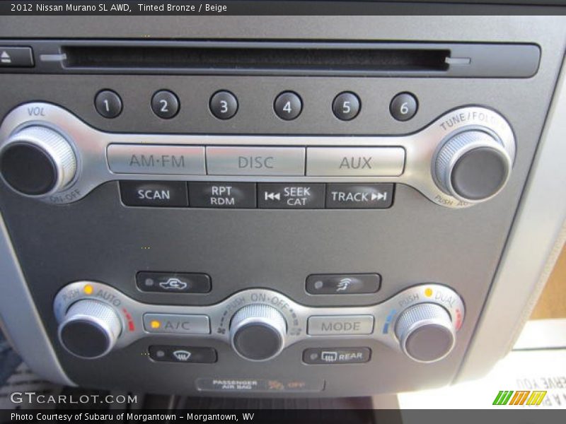 Tinted Bronze / Beige 2012 Nissan Murano SL AWD