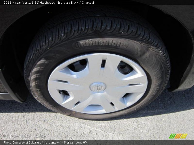 Espresso Black / Charcoal 2012 Nissan Versa 1.8 S Hatchback