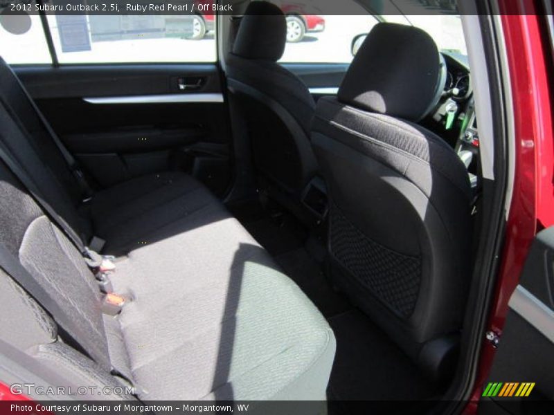 Ruby Red Pearl / Off Black 2012 Subaru Outback 2.5i