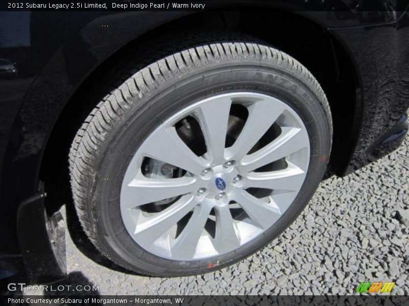 Deep Indigo Pearl / Warm Ivory 2012 Subaru Legacy 2.5i Limited