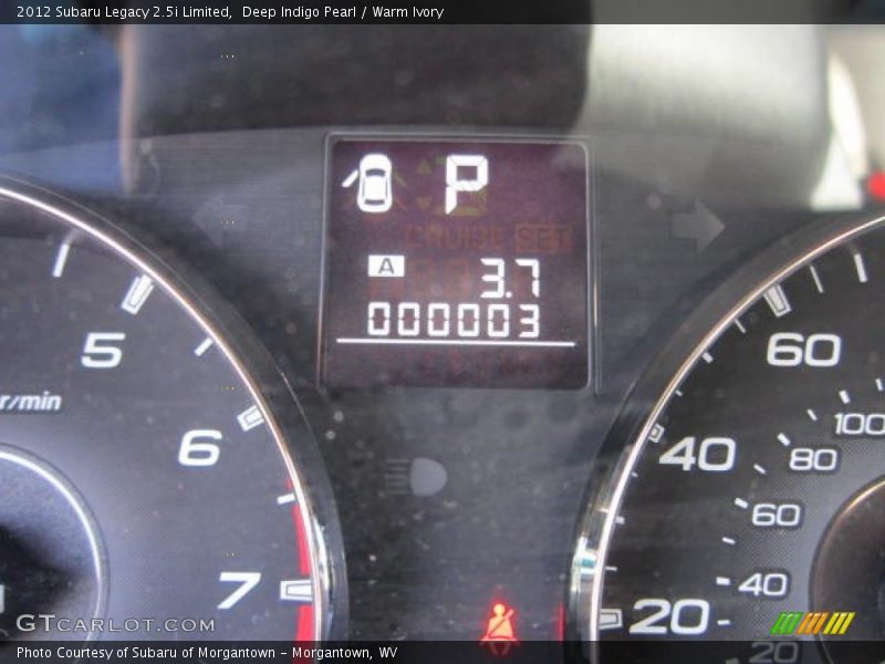 Deep Indigo Pearl / Warm Ivory 2012 Subaru Legacy 2.5i Limited