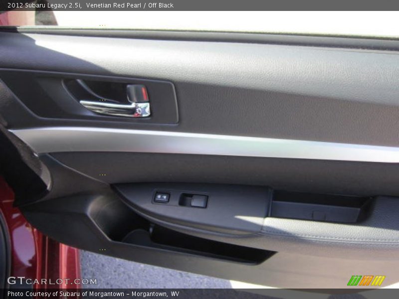 Venetian Red Pearl / Off Black 2012 Subaru Legacy 2.5i