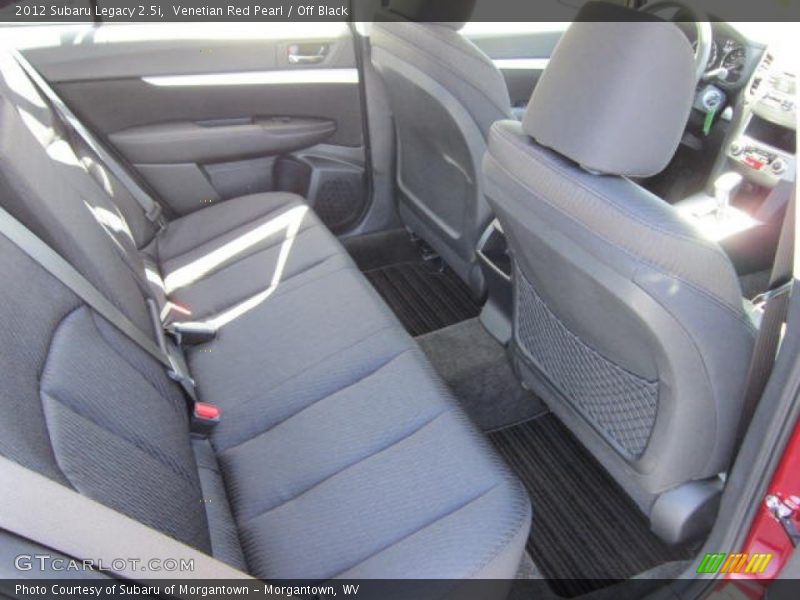 Venetian Red Pearl / Off Black 2012 Subaru Legacy 2.5i