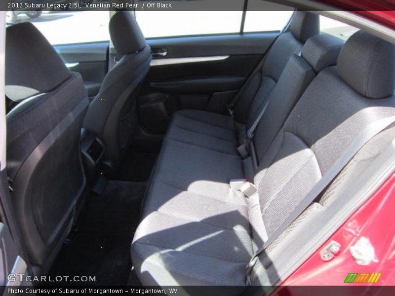 Venetian Red Pearl / Off Black 2012 Subaru Legacy 2.5i