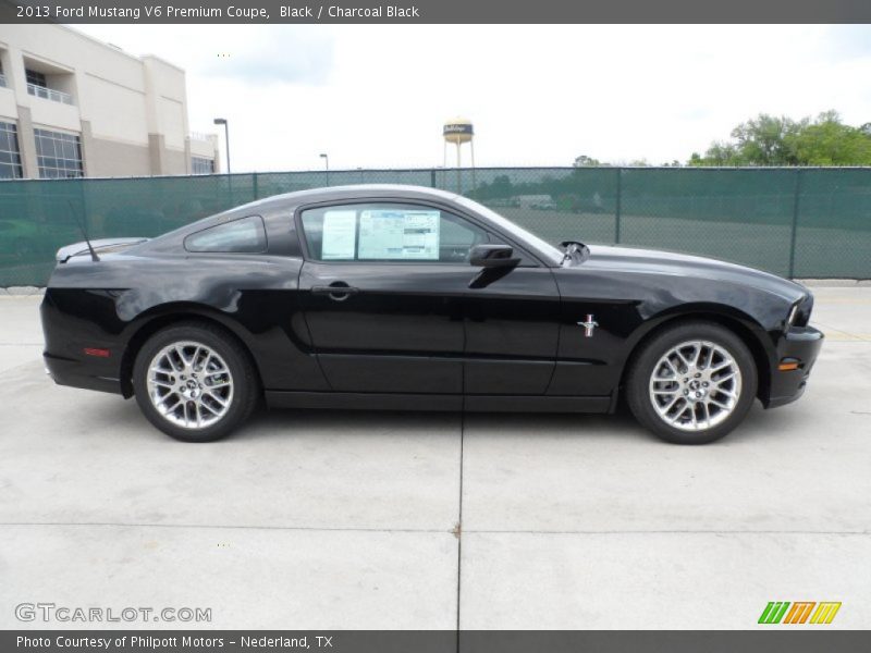  2013 Mustang V6 Premium Coupe Black