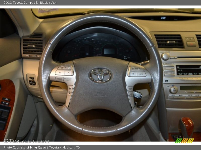 Black / Ash 2011 Toyota Camry LE