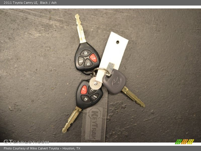 Black / Ash 2011 Toyota Camry LE