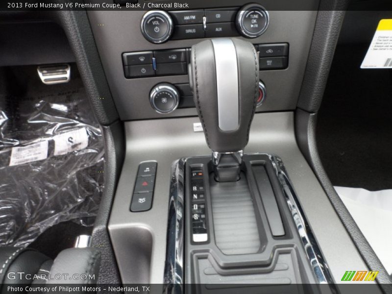  2013 Mustang V6 Premium Coupe 6 Speed SelectShift Automatic Shifter