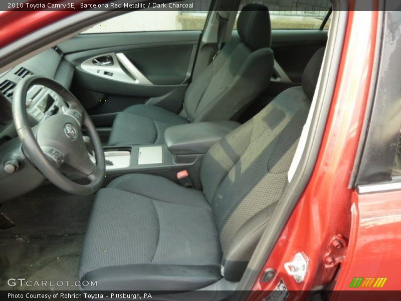 Barcelona Red Metallic / Dark Charcoal 2010 Toyota Camry SE