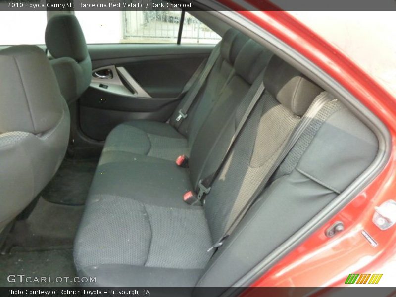 Barcelona Red Metallic / Dark Charcoal 2010 Toyota Camry SE