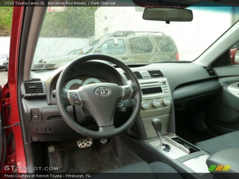 Barcelona Red Metallic / Dark Charcoal 2010 Toyota Camry SE
