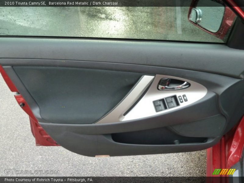 Barcelona Red Metallic / Dark Charcoal 2010 Toyota Camry SE