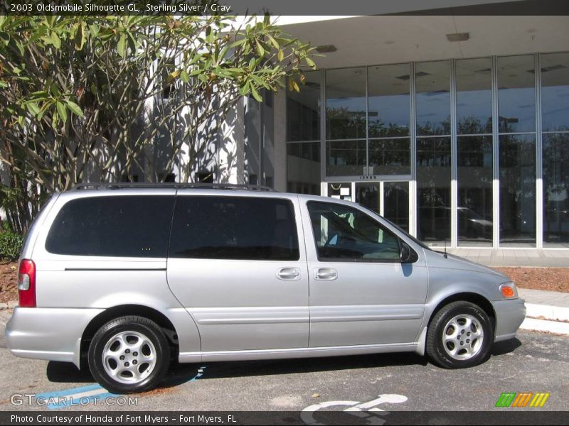 Sterling Silver / Gray 2003 Oldsmobile Silhouette GL