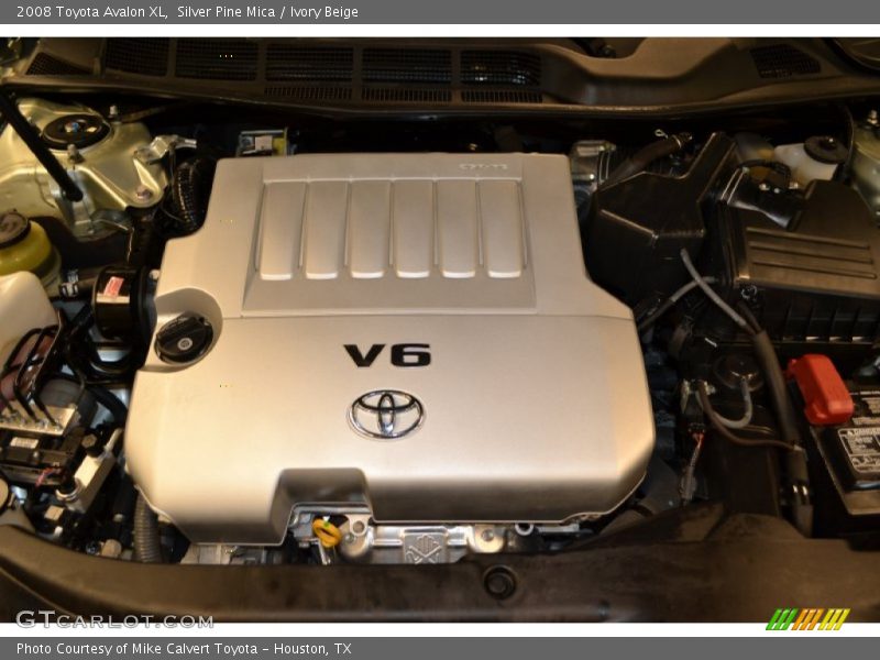 Silver Pine Mica / Ivory Beige 2008 Toyota Avalon XL