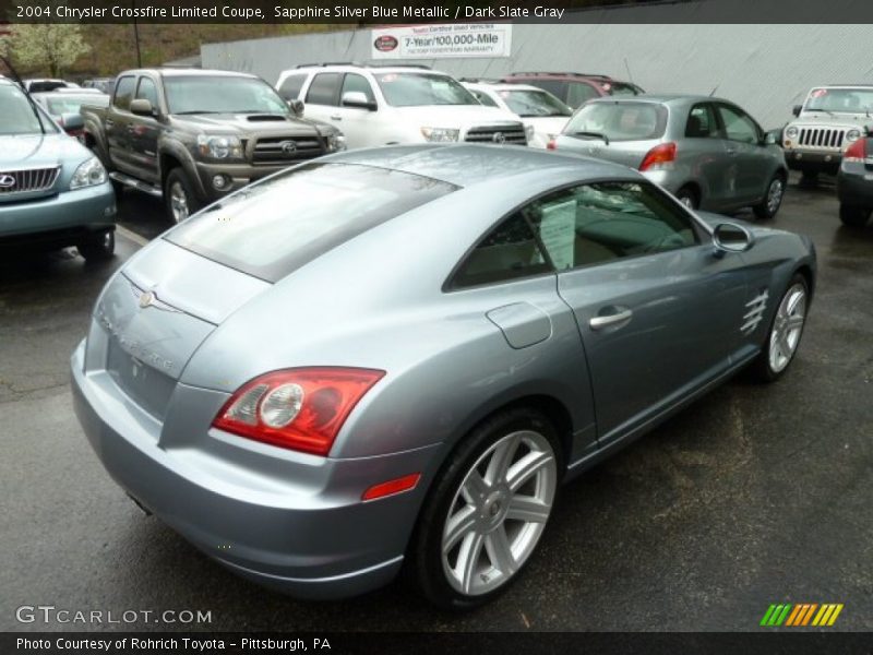 Sapphire Silver Blue Metallic / Dark Slate Gray 2004 Chrysler Crossfire Limited Coupe