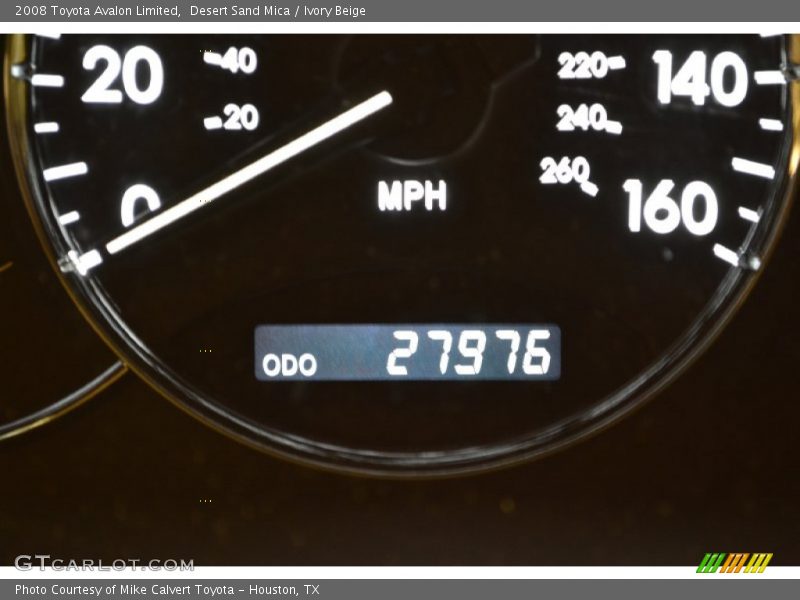 Desert Sand Mica / Ivory Beige 2008 Toyota Avalon Limited