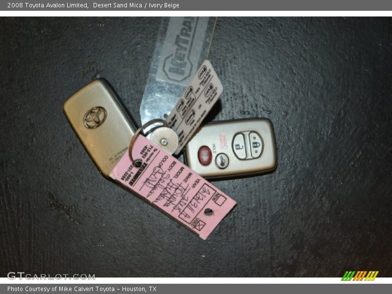 Desert Sand Mica / Ivory Beige 2008 Toyota Avalon Limited