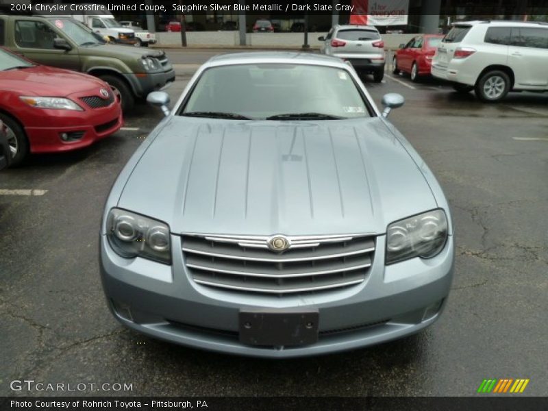 Sapphire Silver Blue Metallic / Dark Slate Gray 2004 Chrysler Crossfire Limited Coupe