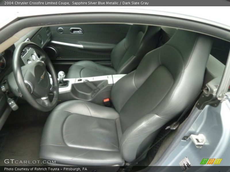 Sapphire Silver Blue Metallic / Dark Slate Gray 2004 Chrysler Crossfire Limited Coupe
