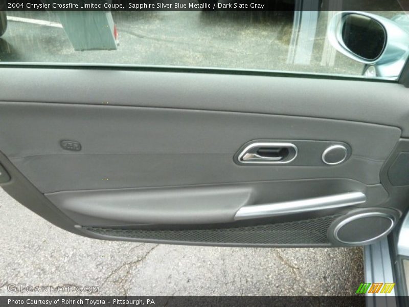 Sapphire Silver Blue Metallic / Dark Slate Gray 2004 Chrysler Crossfire Limited Coupe