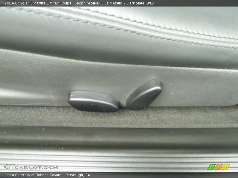 Sapphire Silver Blue Metallic / Dark Slate Gray 2004 Chrysler Crossfire Limited Coupe