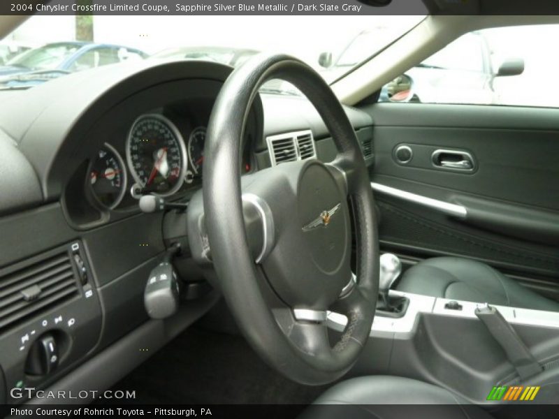 Sapphire Silver Blue Metallic / Dark Slate Gray 2004 Chrysler Crossfire Limited Coupe