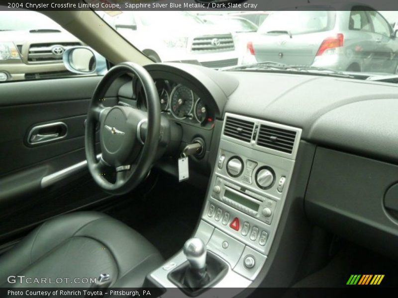 Sapphire Silver Blue Metallic / Dark Slate Gray 2004 Chrysler Crossfire Limited Coupe