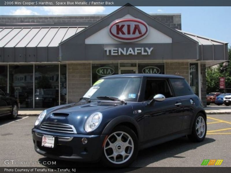 Space Blue Metallic / Panther Black 2006 Mini Cooper S Hardtop