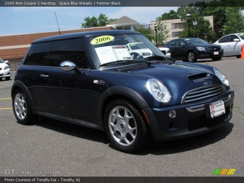 Space Blue Metallic / Panther Black 2006 Mini Cooper S Hardtop
