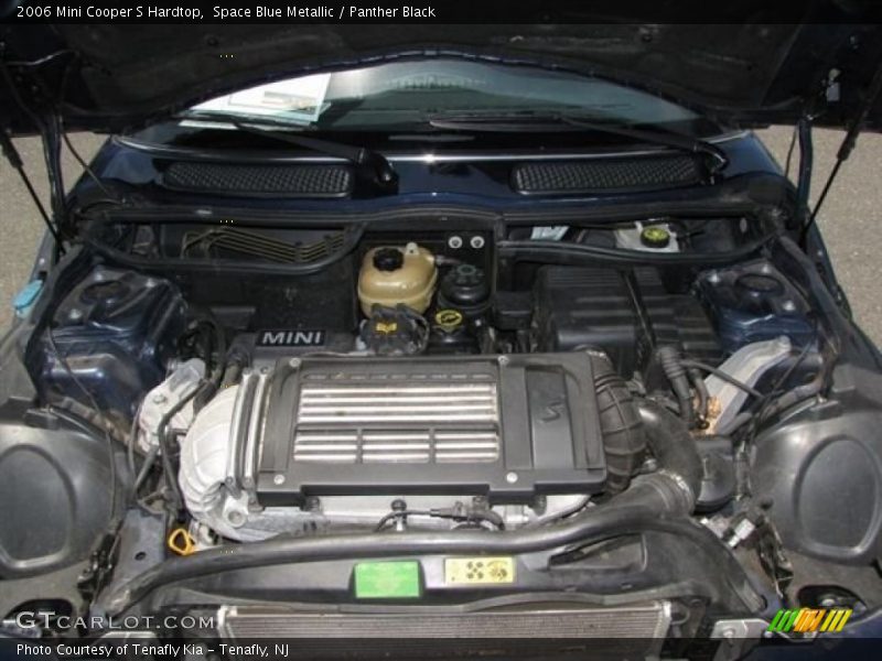 Space Blue Metallic / Panther Black 2006 Mini Cooper S Hardtop