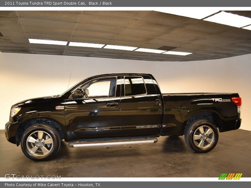 Black / Black 2011 Toyota Tundra TRD Sport Double Cab