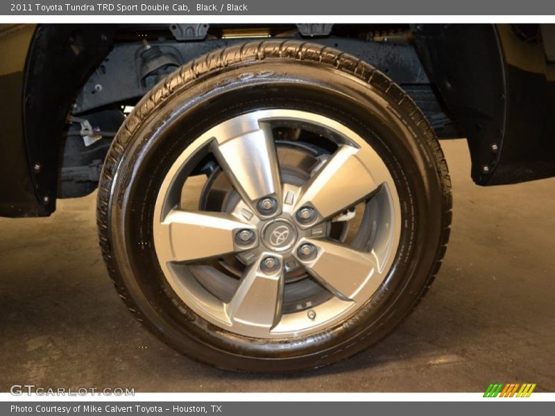 Black / Black 2011 Toyota Tundra TRD Sport Double Cab