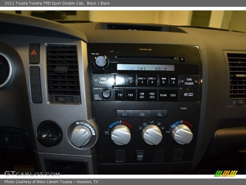 Black / Black 2011 Toyota Tundra TRD Sport Double Cab