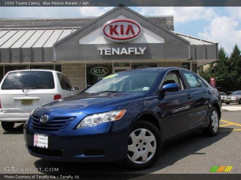 Blue Ribbon Metallic / Ash 2009 Toyota Camry