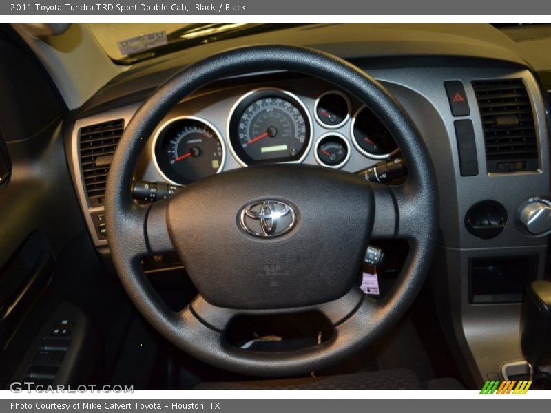 Black / Black 2011 Toyota Tundra TRD Sport Double Cab