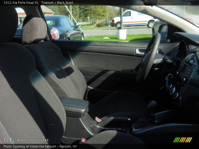 Titanium / Black Sport 2011 Kia Forte Koup SX