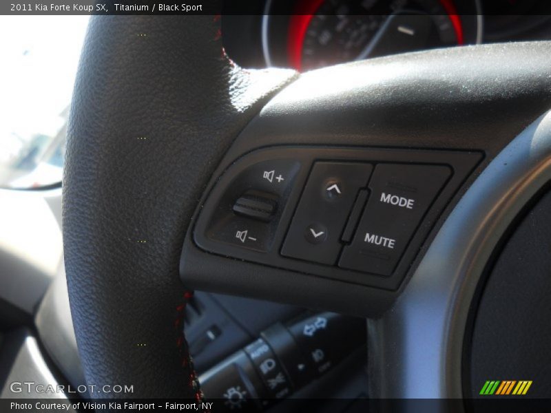 Controls of 2011 Forte Koup SX