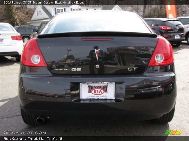 Carbon Black Metallic / Ebony 2009 Pontiac G6 GT Sedan