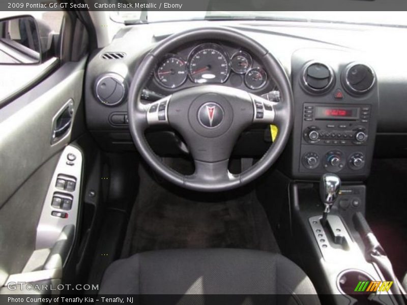 Carbon Black Metallic / Ebony 2009 Pontiac G6 GT Sedan