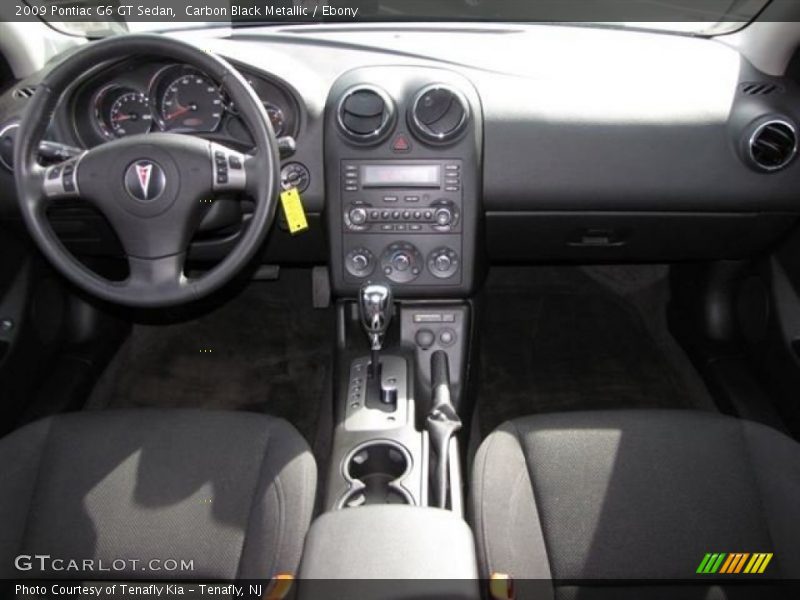 Carbon Black Metallic / Ebony 2009 Pontiac G6 GT Sedan